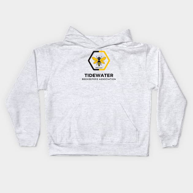 TBA LOGO HEX Kids Hoodie by Tidewater Beekeepers